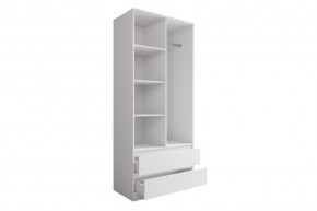 МОРИ МШ 900.2 Шкаф с 2мя дв и 2мя ящ. (белый) в Тарко-Сале - tarko-sale.ok-mebel.com | фото 3