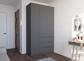 МОРИ МШ 1200.1 Шкаф (графит) в Тарко-Сале - tarko-sale.ok-mebel.com | фото