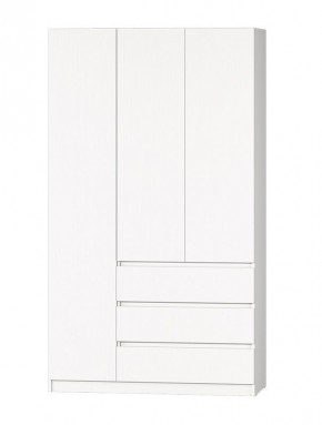 МС "Хилтон" Шкаф №2 1200 (Белый текстурный) в Тарко-Сале - tarko-sale.ok-mebel.com | фото 2