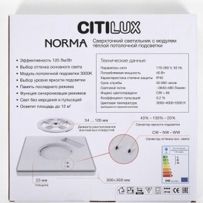 Накладной светильник Citilux Norma CL748K301 в Тарко-Сале - tarko-sale.ok-mebel.com | фото 8
