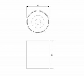 Накладной светильник Elektrostandard Primo 25116/LED в Тарко-Сале - tarko-sale.ok-mebel.com | фото 3