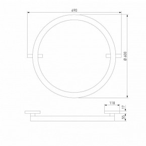 Накладной светильник Elektrostandard Slim Magnetic a068912 в Тарко-Сале - tarko-sale.ok-mebel.com | фото 3