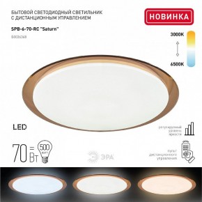 Накладной светильник Эра Классик SPB-6-70-RC Saturn (B) в Тарко-Сале - tarko-sale.ok-mebel.com | фото 2