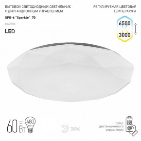 Накладной светильник Эра Классик SPB-6-70-RC Sparkle в Тарко-Сале - tarko-sale.ok-mebel.com | фото 2