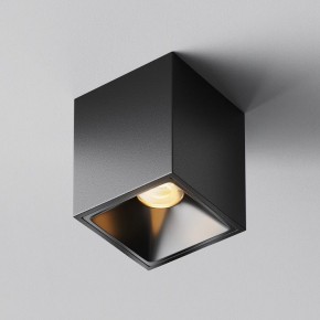 Накладной светильник Maytoni Alfa LED C065CL-8W2.7K-SQ-B в Тарко-Сале - tarko-sale.ok-mebel.com | фото 3