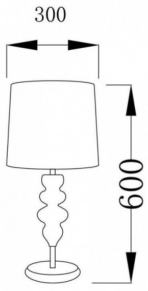 Настольная лампа декоративная Lucia Tucci Bristol 8 BRISTOL T897.1 в Тарко-Сале - tarko-sale.ok-mebel.com | фото 3