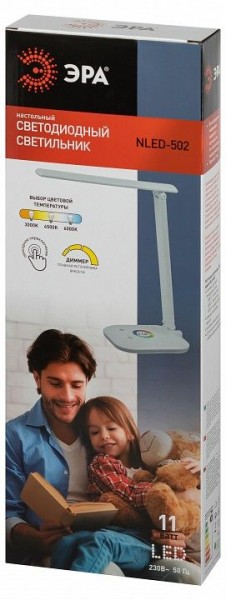 Настольная лампа офисная Эра  NLED-502-11W-W в Тарко-Сале - tarko-sale.ok-mebel.com | фото 6