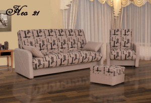Комплект мягкой мебели НЕО 21М (3+1+ Пуф) в Тарко-Сале - tarko-sale.ok-mebel.com | фото 1