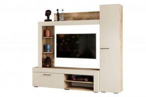 НИКОЛЬ Гостиная (Дуб крафт серый/софт айвори) в Тарко-Сале - tarko-sale.ok-mebel.com | фото