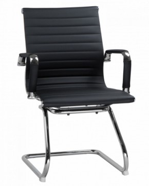 Офисное кресло для посетителей LMR-102N Черный в Тарко-Сале - tarko-sale.ok-mebel.com | фото 1