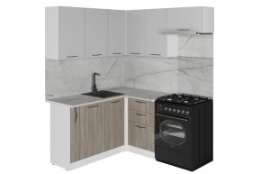 ПАРМА Кухонный гарнитур Мега Прайм (1600*1700 мм) в Тарко-Сале - tarko-sale.ok-mebel.com | фото 3