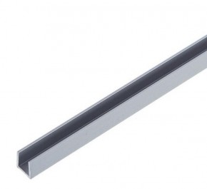 Планка торцевая "П" 4 мм для стеновой панели (алюминий) в Тарко-Сале - tarko-sale.ok-mebel.com | фото