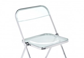 Пластиковый стул Fold складной clear gray-blue в Тарко-Сале - tarko-sale.ok-mebel.com | фото 5