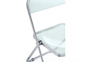 Пластиковый стул Fold складной clear gray-blue в Тарко-Сале - tarko-sale.ok-mebel.com | фото 7