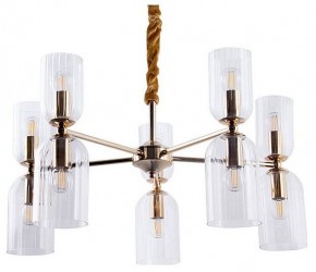 Подвесная люстра Arte Lamp Charm A1623LM-10GO в Тарко-Сале - tarko-sale.ok-mebel.com | фото 2