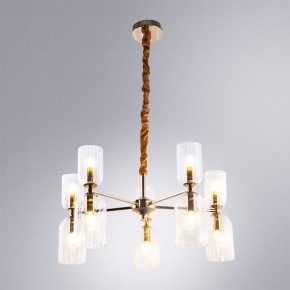Подвесная люстра Arte Lamp Charm A1623LM-10GO в Тарко-Сале - tarko-sale.ok-mebel.com | фото 3