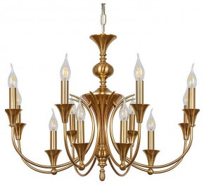 Подвесная люстра Arte Lamp Collinetta A4094LM-12PB в Тарко-Сале - tarko-sale.ok-mebel.com | фото