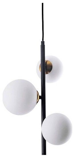 Подвесная люстра Arte Lamp Gemini A2243SP-3BK в Тарко-Сале - tarko-sale.ok-mebel.com | фото