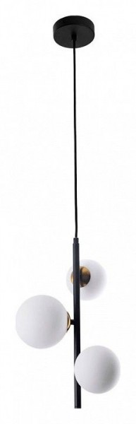 Подвесная люстра Arte Lamp Gemini A2243SP-3BK в Тарко-Сале - tarko-sale.ok-mebel.com | фото 2