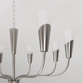 Подвесная люстра Eurosvet Rhyton 60167/8 никель в Тарко-Сале - tarko-sale.ok-mebel.com | фото 8