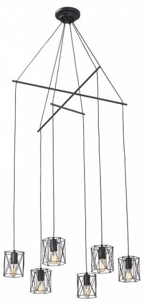 Подвесная люстра Vitaluce V3028 V3028-1/6S в Тарко-Сале - tarko-sale.ok-mebel.com | фото