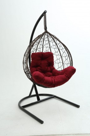 Подвесное кресло Бароло (коричневый/бордо) в Тарко-Сале - tarko-sale.ok-mebel.com | фото