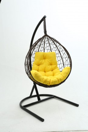 Подвесное кресло Бароло (коричневый/желтый) в Тарко-Сале - tarko-sale.ok-mebel.com | фото
