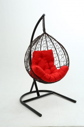 Подвесное кресло Бароло (коричневый/красный) в Тарко-Сале - tarko-sale.ok-mebel.com | фото