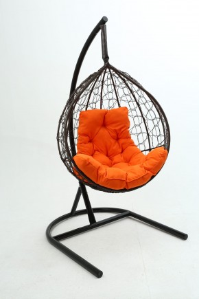 Подвесное кресло Бароло (коричневый/оранжевый) в Тарко-Сале - tarko-sale.ok-mebel.com | фото