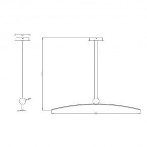 Подвесной светильник Arte Lamp Arno A3362SP-25BK в Тарко-Сале - tarko-sale.ok-mebel.com | фото 3