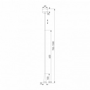 Подвесной светильник Elektrostandard Vist a068611 в Тарко-Сале - tarko-sale.ok-mebel.com | фото 4
