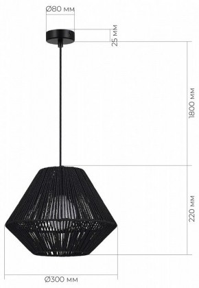 Подвесной светильник EVOLUCE ETTAN SLE6025-403-01 в Тарко-Сале - tarko-sale.ok-mebel.com | фото 5
