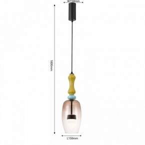 Подвесной светильник Favourite Dolci 4463-1P в Тарко-Сале - tarko-sale.ok-mebel.com | фото 5
