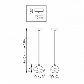 Подвесной светильник Lightstar Meringe 799033 в Тарко-Сале - tarko-sale.ok-mebel.com | фото 4