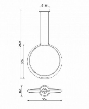 Подвесной светильник Mantra Ring 6170 в Тарко-Сале - tarko-sale.ok-mebel.com | фото 8