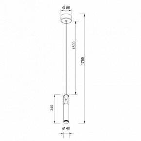 Подвесной светильник Mantra Spark 8967 в Тарко-Сале - tarko-sale.ok-mebel.com | фото 3