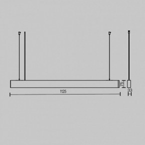 Подвесной светильник Maytoni BASIS P051PL-36W2.7-6K-W в Тарко-Сале - tarko-sale.ok-mebel.com | фото 7