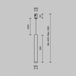 Подвесной светильник Maytoni Focus Led TR155-1-5W3K-BS в Тарко-Сале - tarko-sale.ok-mebel.com | фото 4