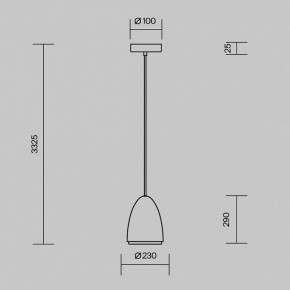 Подвесной светильник Maytoni Pilastro MOD430PL-01CM в Тарко-Сале - tarko-sale.ok-mebel.com | фото 5