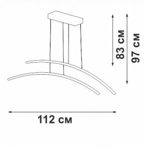Подвесной светильник Vitaluce V2709 V2709-8/2S в Тарко-Сале - tarko-sale.ok-mebel.com | фото 3
