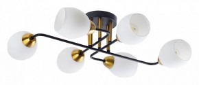Потолочная люстра Arte Lamp Andrea A8141PL-6BK в Тарко-Сале - tarko-sale.ok-mebel.com | фото