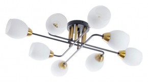 Потолочная люстра Arte Lamp Andrea A8141PL-8BK в Тарко-Сале - tarko-sale.ok-mebel.com | фото