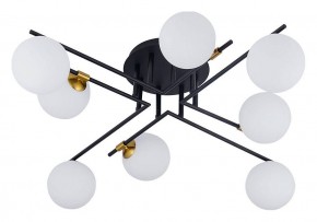 Потолочная люстра Arte Lamp Gemini A2243PL-8BK в Тарко-Сале - tarko-sale.ok-mebel.com | фото