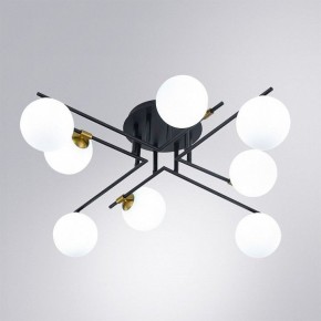 Потолочная люстра Arte Lamp Gemini A2243PL-8BK в Тарко-Сале - tarko-sale.ok-mebel.com | фото 2