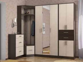 Прихожая ДИАНА-4 сек №10 (Венге/Дуб молочный) в Тарко-Сале - tarko-sale.ok-mebel.com | фото 3