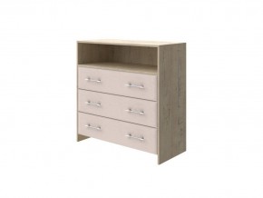 PROxSON Комод Varna (ЛДСП Бунратти+ткань Бунратти/Ultra Суфле) 90x40 в Тарко-Сале - tarko-sale.ok-mebel.com | фото