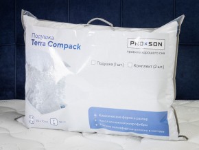 PROxSON Комплект подушек Terra Compack (Микрофибра Полотно) 50x70 в Тарко-Сале - tarko-sale.ok-mebel.com | фото 10