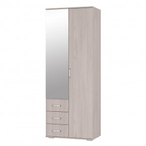 Шкаф 2-х створчатый Белла (Ясень белый) в Тарко-Сале - tarko-sale.ok-mebel.com | фото 2