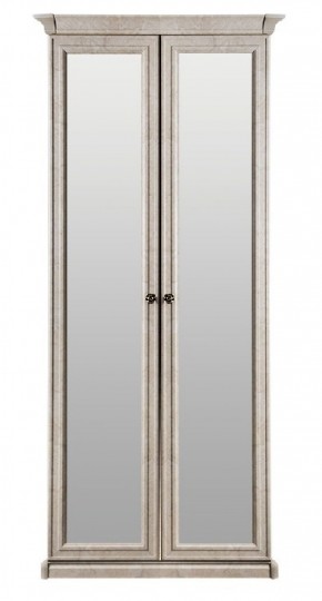 Шкаф 2-х створчатый с Зеркалом Афина (крем корень) в Тарко-Сале - tarko-sale.ok-mebel.com | фото 1