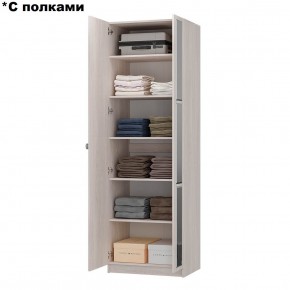 Шкаф 2-х створчатый Зарина ШК-01 (ясень белый) в Тарко-Сале - tarko-sale.ok-mebel.com | фото 3